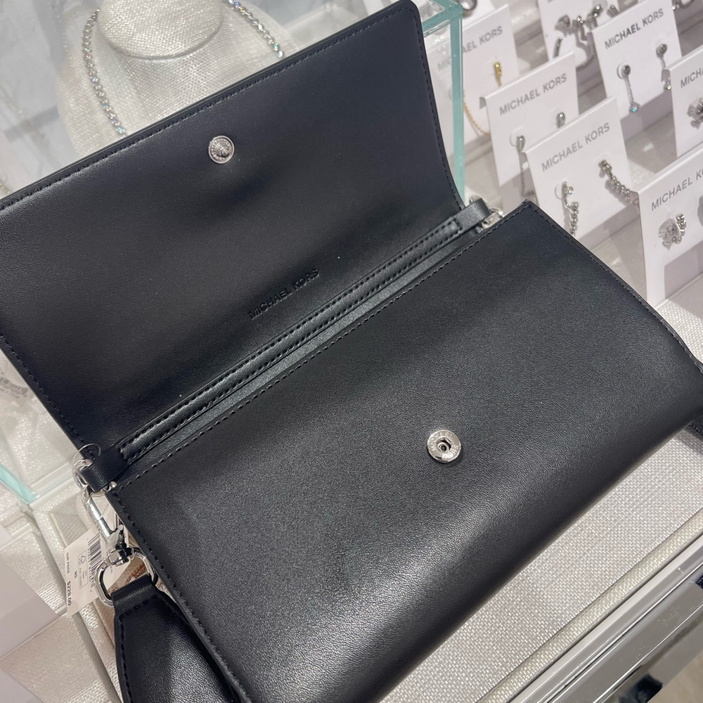 Michael Kors Black and Blue Crossbody Bag - Picture 11 of 16